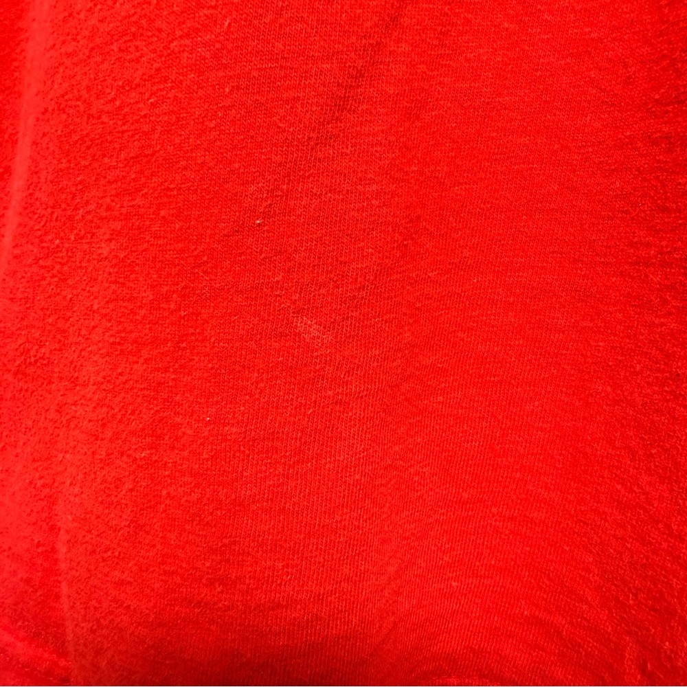 Vintage Calvin Klein Red Long Sleeve Tee - Picture 3 of 7